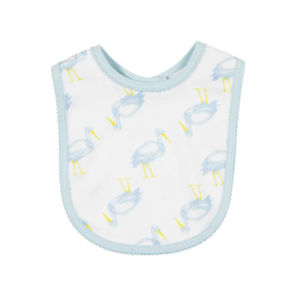Burp Me Bib - Sir Proper Stork