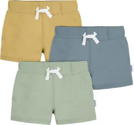 Gerber Baby Boys' Toddler 3-Pack Pull-on Knit Shorts