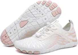 Hiking Barefoot Shoes for Women Men Breathable & Non-Slip Athletic Barefoot Wide Toe Water Shoes Lightweight Perfect for Walking,Running,and Swimming